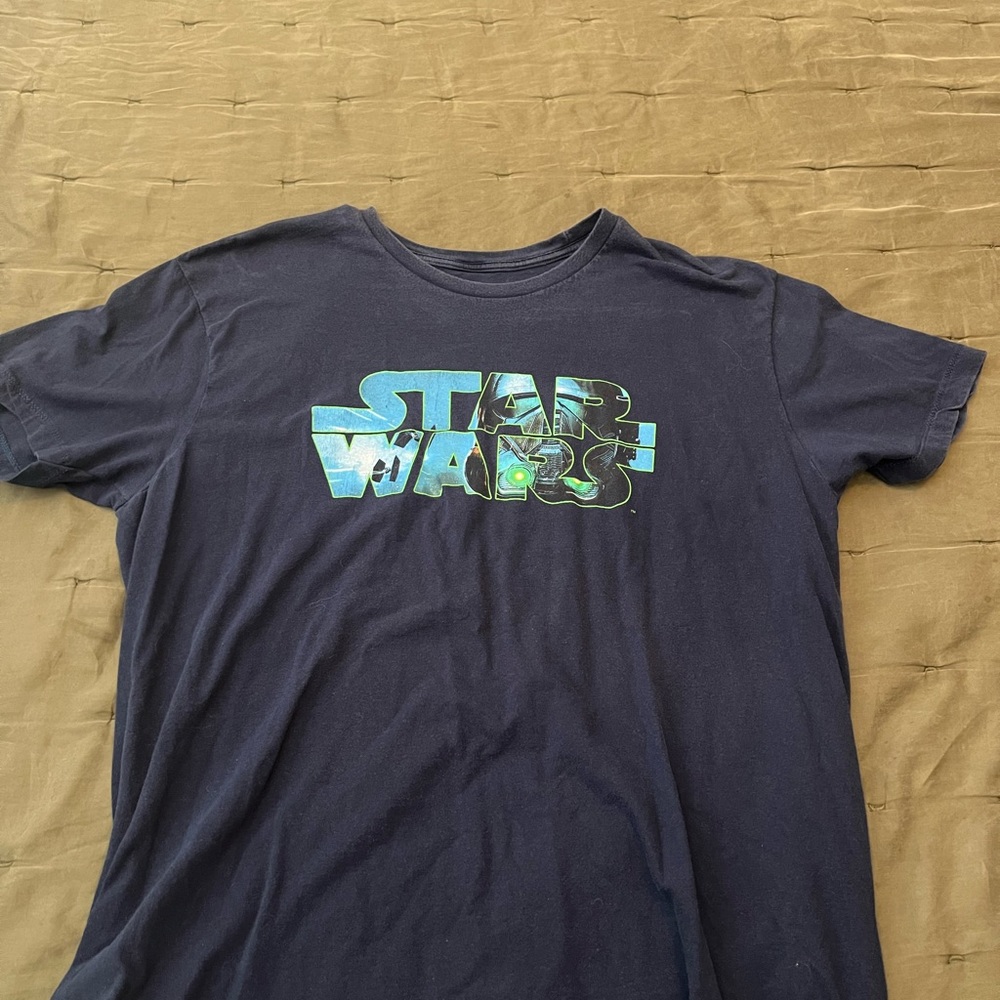 Navy Star Wars shirt